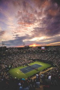 tennis wedstijd